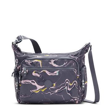 Kipling Gabbie Printed Crossbodytassen Grijs | BE 1160IL